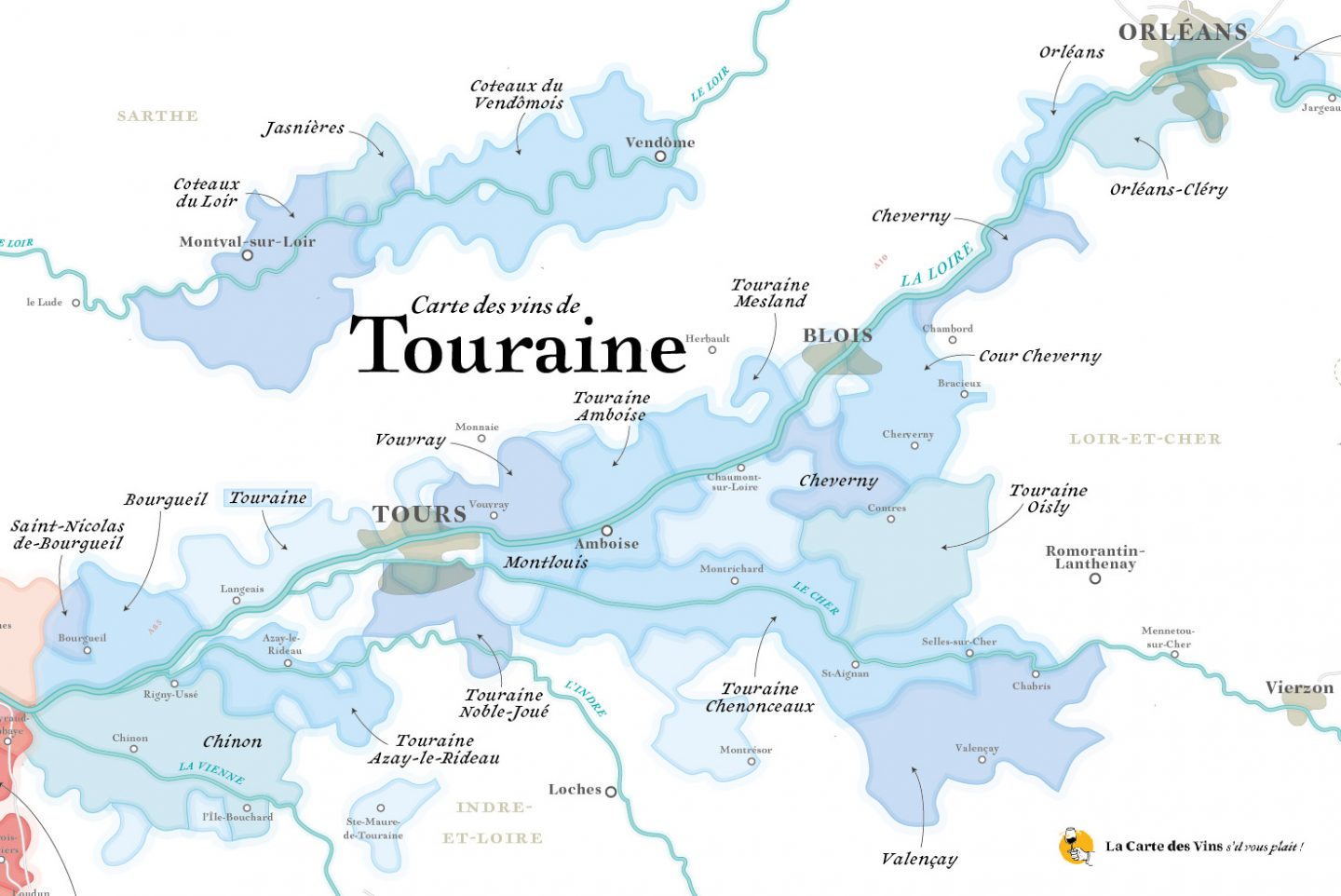 Carte des Vins Touraine