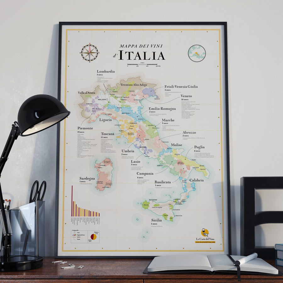 Carte vins italie